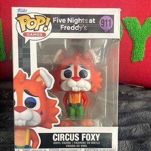 Funko Pop! Circus Foxy Vinyl Figure - Orange